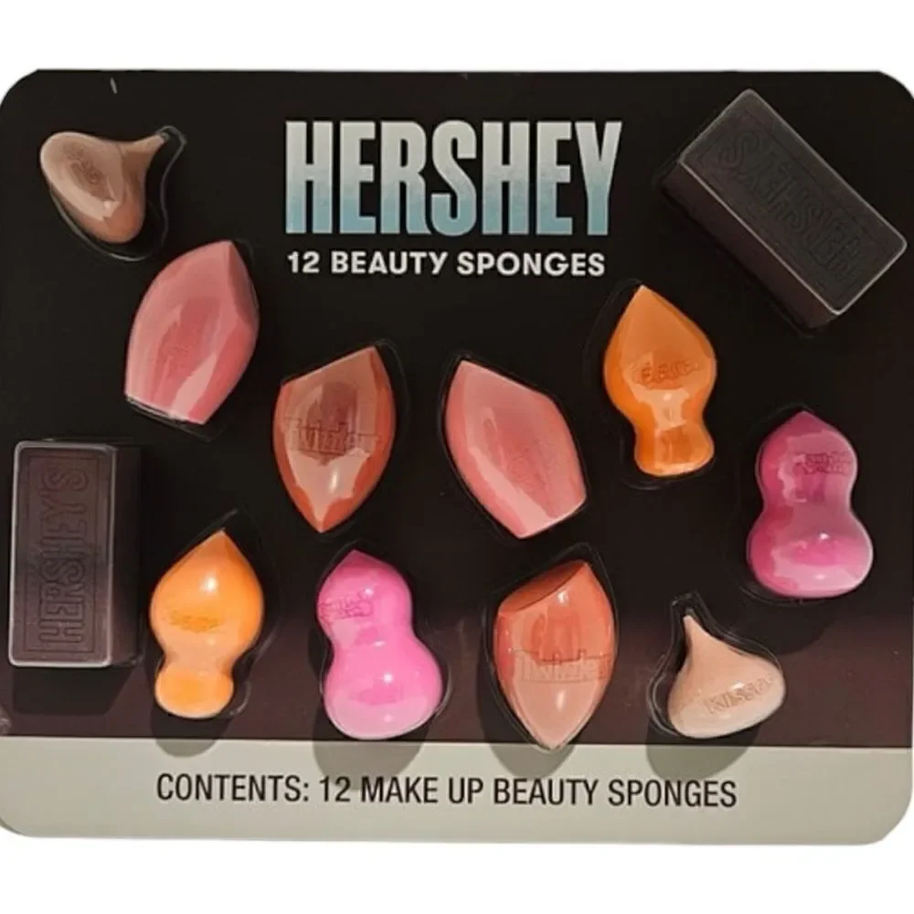 Hershey 12 Beauty Makeup Sponges